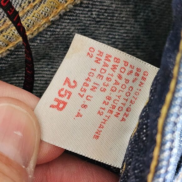 AG Adriano Goldschmied Jeans 25R The Club 28x30 Low Rise Boot Cut Flare Y2K - Picture 4 of 11